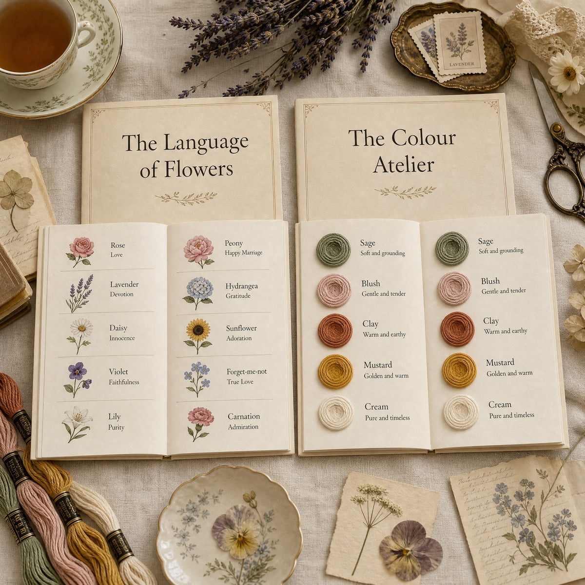 The Language of Flowers & The Colour Atelier
